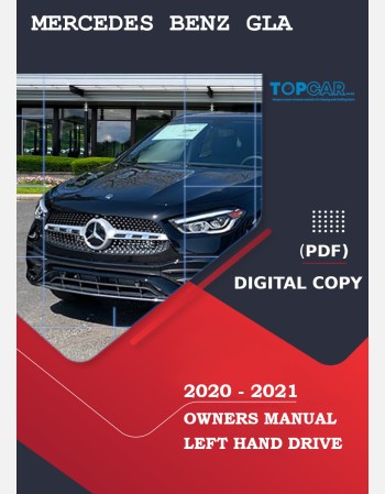 mercedes benz gla 2020-2021 owners manual